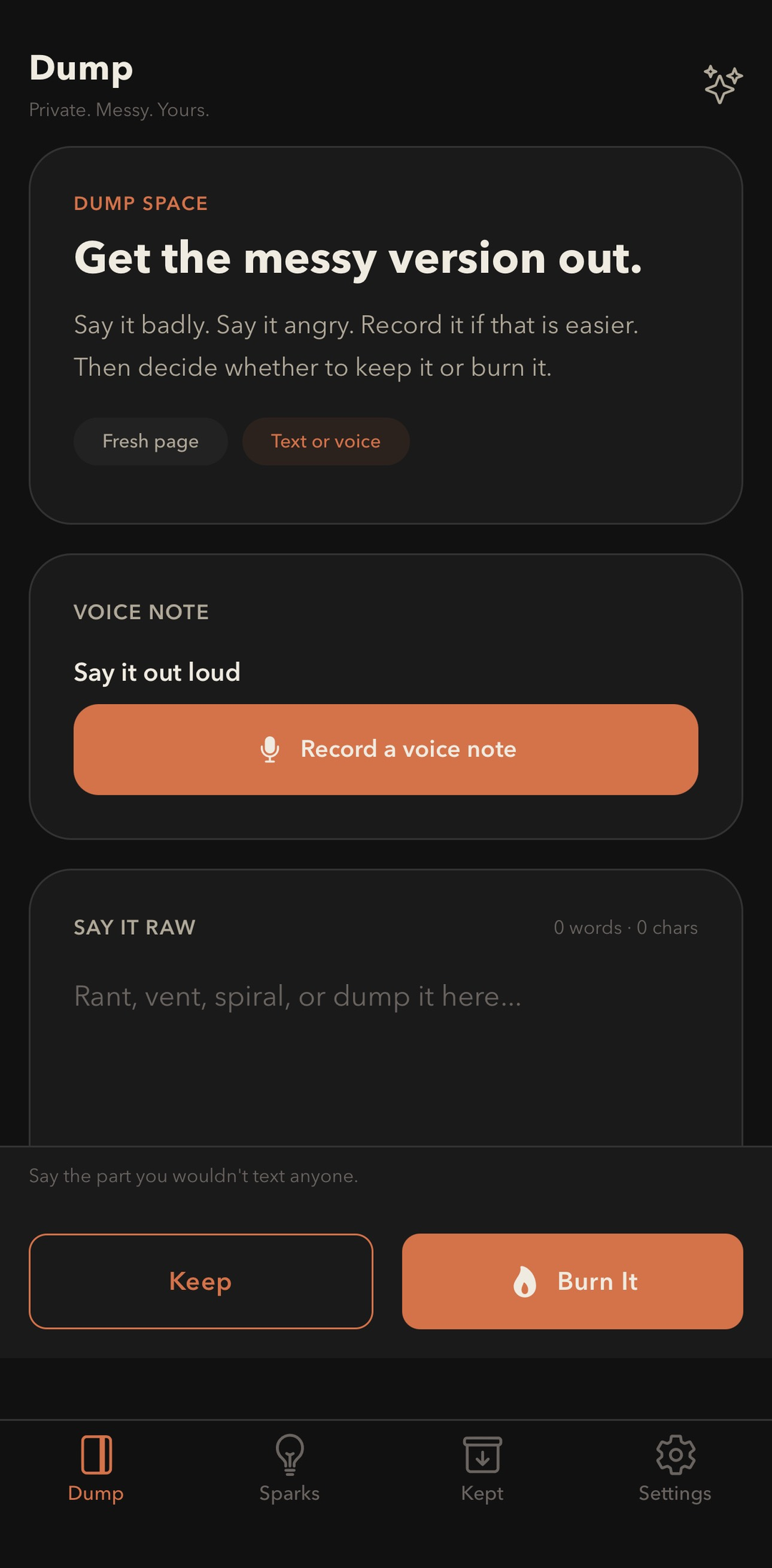 Ember Journal — private iPhone journal
